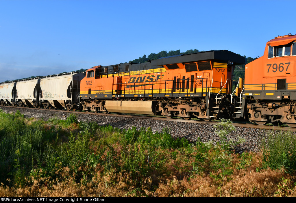 BNSF 7812 Roster shot.